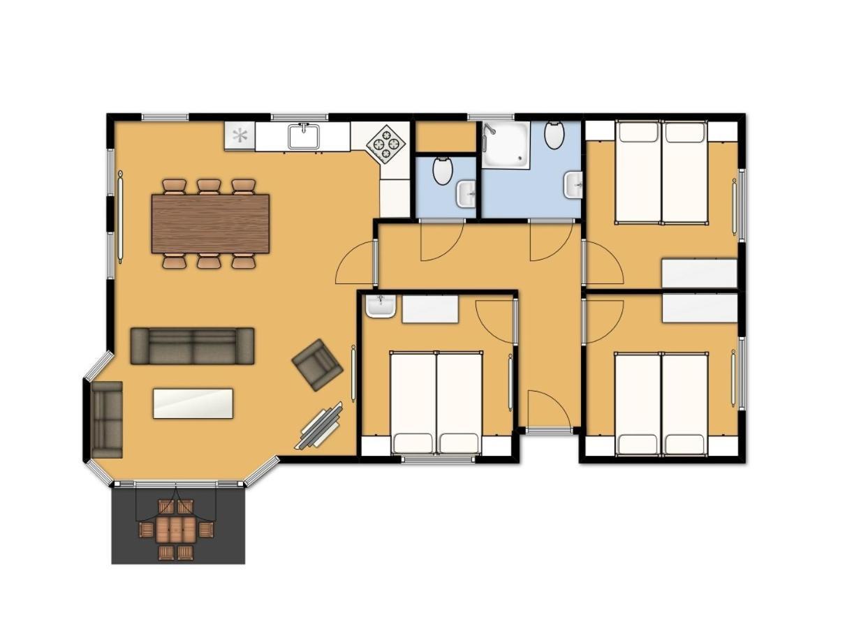 Rcn Vakantiepark De Potten Offingawier الغرفة الصورة
